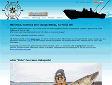 Tablet Screenshot of fiske.sandhamnmarine.se